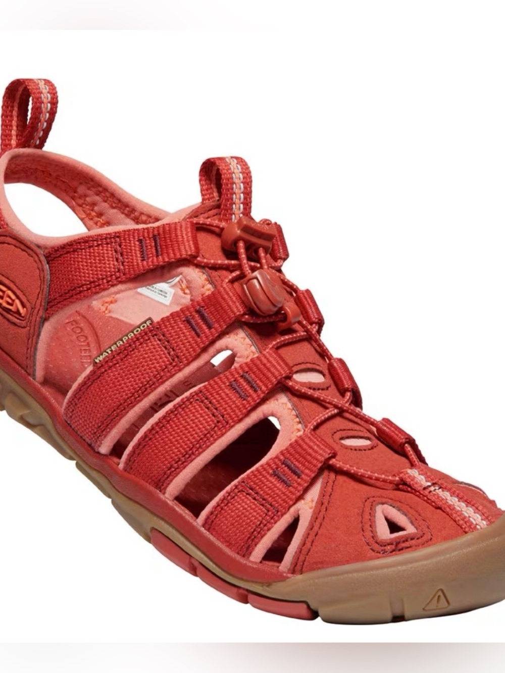 NWT in box KEEN Clearwater H2 Red Coral Outdoor Sandal